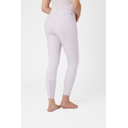 Damen-Reithose Vollbesatz Horze Kaitlin – florales Design