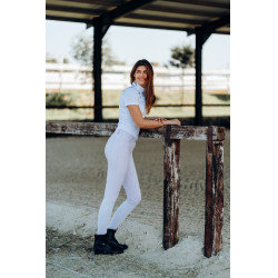 Damen-Reithose Vollbesatz Horze Kaitlin – florales Design