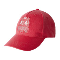 Cap Logo B Vertigo Rosa-rote Berberitze