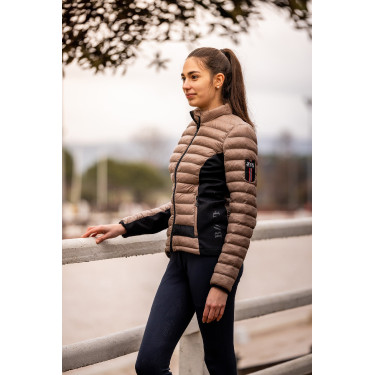 Damen Reitjacke Daunen B Vertigo Simone – ultraleicht
