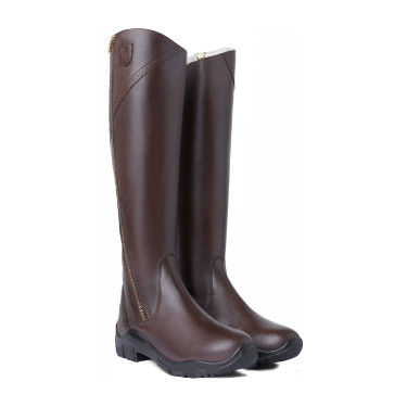 Winter-Reitstiefel Damen Leder gefüttert | Horze Aspen Winter-Reitstiefel Damen Leder gefüttert | Horze Aspen