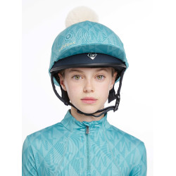 LeMieux Clea Helmüberzug fürs Reiten – elastisch, chic