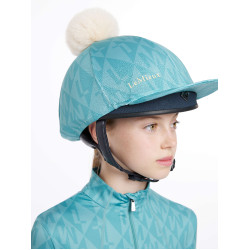 LeMieux Clea Helmüberzug fürs Reiten – elastisch, chic