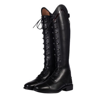 Kinder Reitstiefel Leder mit Lack – HKM Glam Lace