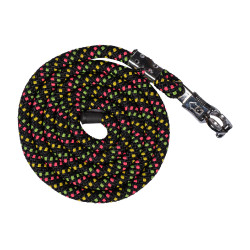 Führstrick Neon Flash mit Panikhaken – Reitzubehör HKM