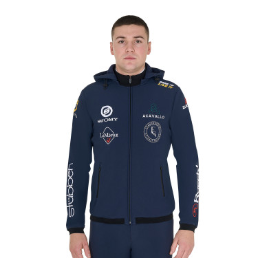 Reit-Softshelljacke Herren Equestro Multilogo – Equi-Clic Reit-Softshelljacke Herren Equestro Multilogo – Equi-Clic