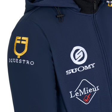 Reit-Softshelljacke Herren Equestro Multilogo – Equi-Clic Reit-Softshelljacke Herren Equestro Multilogo – Equi-Clic