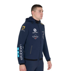 Reit-Softshelljacke Herren Equestro Multilogo – Equi-Clic Reit-Softshelljacke Herren Equestro Multilogo – Equi-Clic