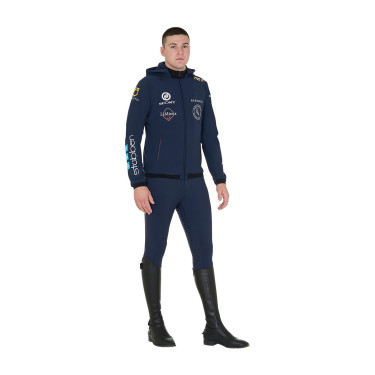 Reit-Softshelljacke Herren Equestro Multilogo – Equi-Clic Reit-Softshelljacke Herren Equestro Multilogo – Equi-Clic