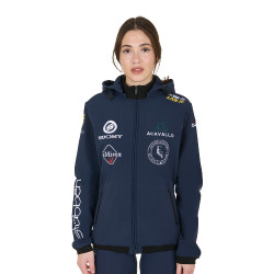 Reit-Softshelljacke Equestro New Style Multilogo