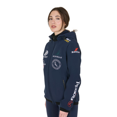 Reit-Softshelljacke Equestro New Style Multilogo