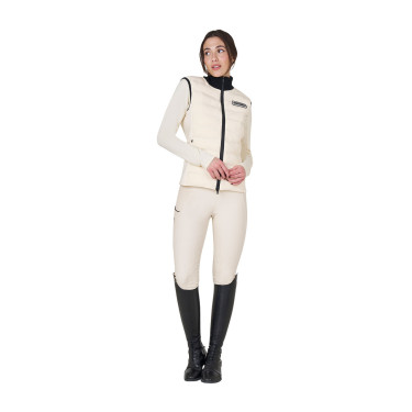Equestro Damen Reitweste ohne Ärmel – technische Zip-Weste