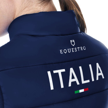 Damen Reitweste ärmellos Slim Fit – Equestro x FISE | equi-clic