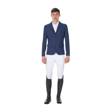 Reitjacke Herren Turnier Equestro x FISE – 3 Knöpfe Reitjacke Herren Turnier Equestro x FISE – 3 Knöpfe