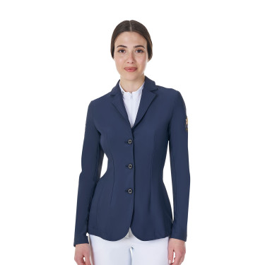 Reitjacke Damen Turnier – Equestro x FISE, 3 Knöpfe