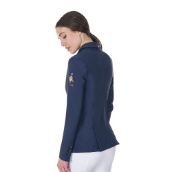 Reitjacke Damen Turnier – Equestro x FISE, 3 Knöpfe