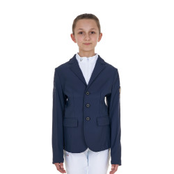 Kinder Turnierjacke Reiten Equestro x FISE – 3 Knöpfe