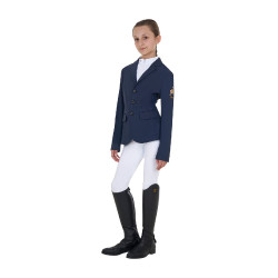Kinder Turnierjacke Reiten Equestro x FISE – 3 Knöpfe