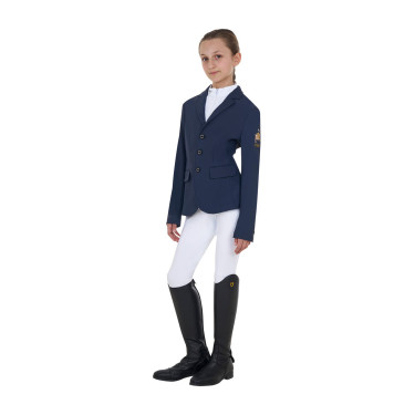 Kinder Turnierjacke Reiten Equestro x FISE – 3 Knöpfe