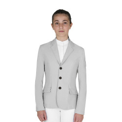 Kinder Reit-Turnierjacke Equestro Slim-Fit – 3 Knöpfe