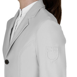 Kinder Reit-Turnierjacke Equestro Slim-Fit – 3 Knöpfe
