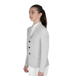 Kinder Reit-Turnierjacke Equestro Slim-Fit – 3 Knöpfe