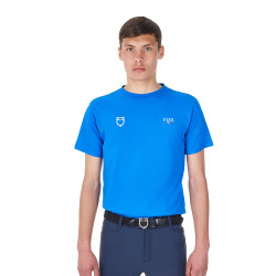 Herren Reit-T-Shirt Slim Fit Equestro x FISE | Equi-Clic Herren Reit-T-Shirt Slim Fit Equestro x FISE | Equi-Clic