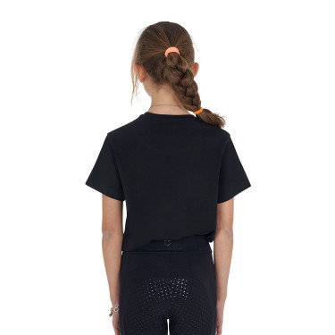 Reit-T-Shirt Mädchen Equestro So Lovely – Baumwolle