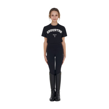 Mädchen Reit-T-Shirt Baumwolle – Equestro Horse Club Mädchen Reit-T-Shirt Baumwolle – Equestro Horse Club