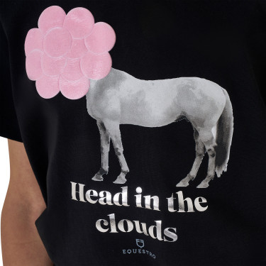 Mädchen Reit-T-Shirt Equestro „Head in the Clouds“ Mädchen Reit-T-Shirt Equestro „Head in the Clouds“