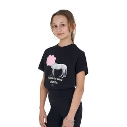 Mädchen Reit-T-Shirt Equestro „Head in the Clouds“ Mädchen Reit-T-Shirt Equestro „Head in the Clouds“
