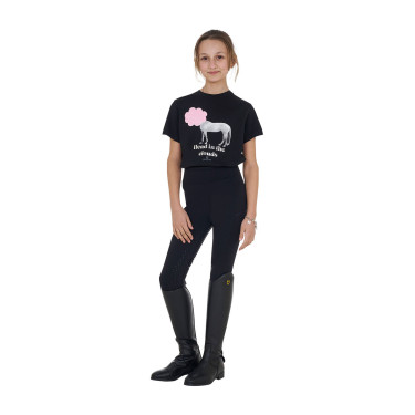 Mädchen Reit-T-Shirt Equestro „Head in the Clouds“ Mädchen Reit-T-Shirt Equestro „Head in the Clouds“