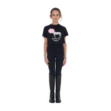 Mädchen Reit-T-Shirt Equestro „Head in the Clouds“ Mädchen Reit-T-Shirt Equestro „Head in the Clouds“