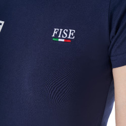 Reit T‑Shirt Damen Slim‑Fit Equestro x FISE Reit T‑Shirt Damen Slim‑Fit Equestro x FISE