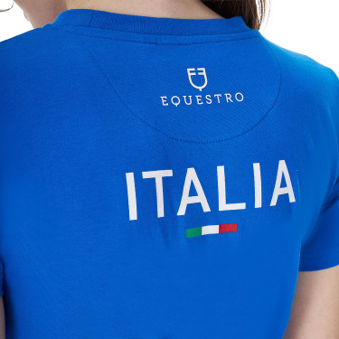 Reit T‑Shirt Damen Slim‑Fit Equestro x FISE