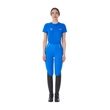 Reit T‑Shirt Damen Slim‑Fit Equestro x FISE