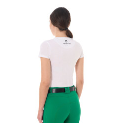 Damen Reitshirt Baumwolle – Equestro Jumping Horse Club