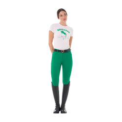 Damen Reitshirt Baumwolle – Equestro Jumping Horse Club