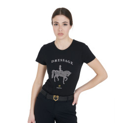 Damen Reitshirt Equestro Slim-Fit mit Strass – Equi-Clic Damen Reitshirt Equestro Slim-Fit mit Strass – Equi-Clic