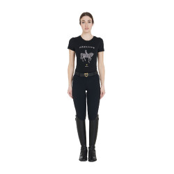 Damen Reitshirt Equestro Slim-Fit mit Strass – Equi-Clic Damen Reitshirt Equestro Slim-Fit mit Strass – Equi-Clic
