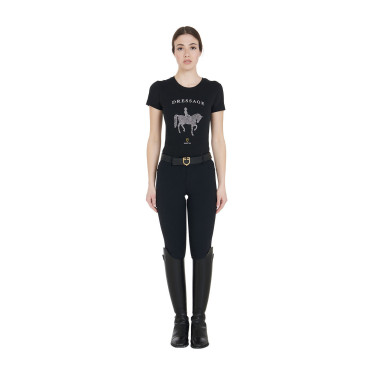 Damen Reitshirt Equestro Slim-Fit mit Strass – Equi-Clic Damen Reitshirt Equestro Slim-Fit mit Strass – Equi-Clic