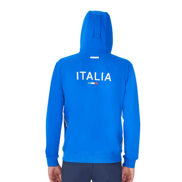 Herren Reit-Fleece-Hoodie Equestro x FISE | Equi-Clic