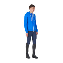 Herren Reit-Fleece-Hoodie Equestro x FISE | Equi-Clic