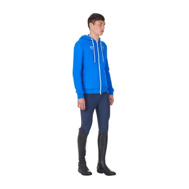 Herren Reit-Fleece-Hoodie Equestro x FISE | Equi-Clic