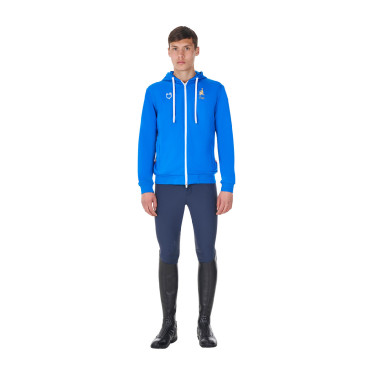 Herren Reit-Fleece-Hoodie Equestro x FISE | Equi-Clic