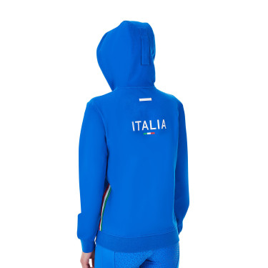 Reit-Fleece-Hoodie Damen Equestro x FISE | Equi-Clic