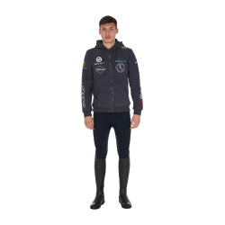 Herren Reithoodie Equestro Multi-Logo – Equi-Clic