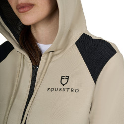 Reit-Crop-Hoodie Damen Equestro | Equi-Clic