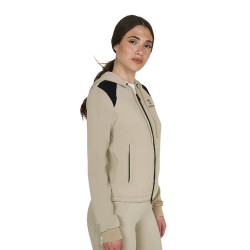 Reit-Crop-Hoodie Damen Equestro | Equi-Clic