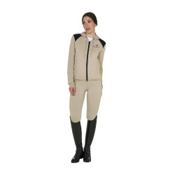 Reit-Crop-Hoodie Damen Equestro | Equi-Clic